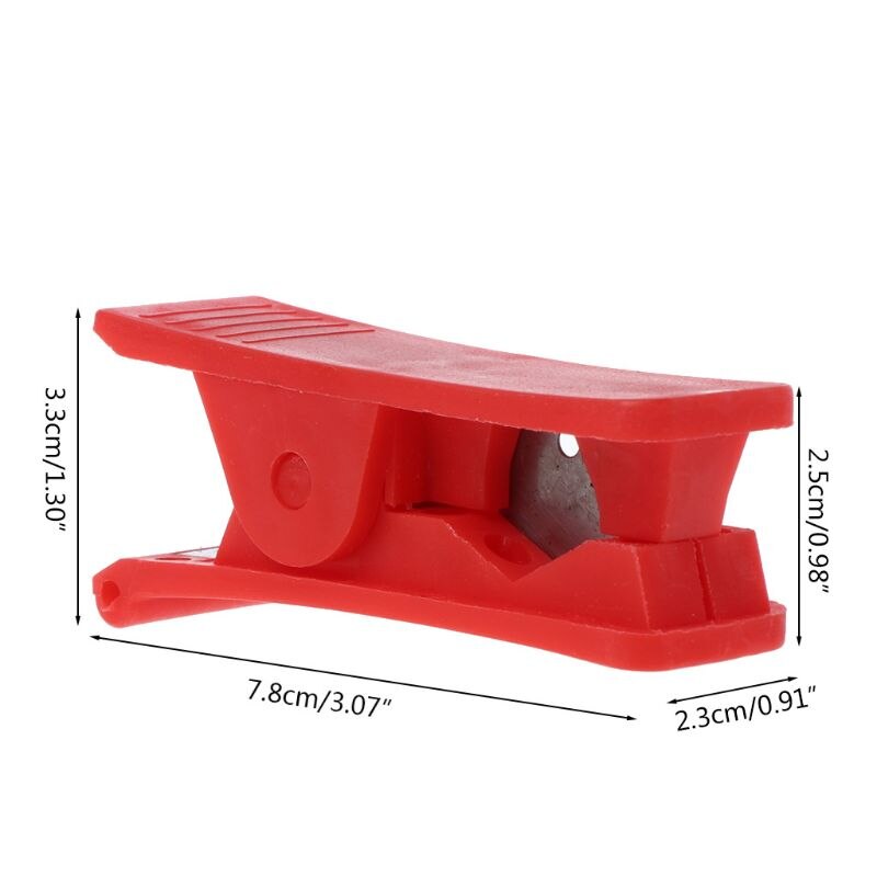 PVC PU Nylon Rubber Silicone Plastic Tube Pipe Hose Cutter Cut Up Scissors