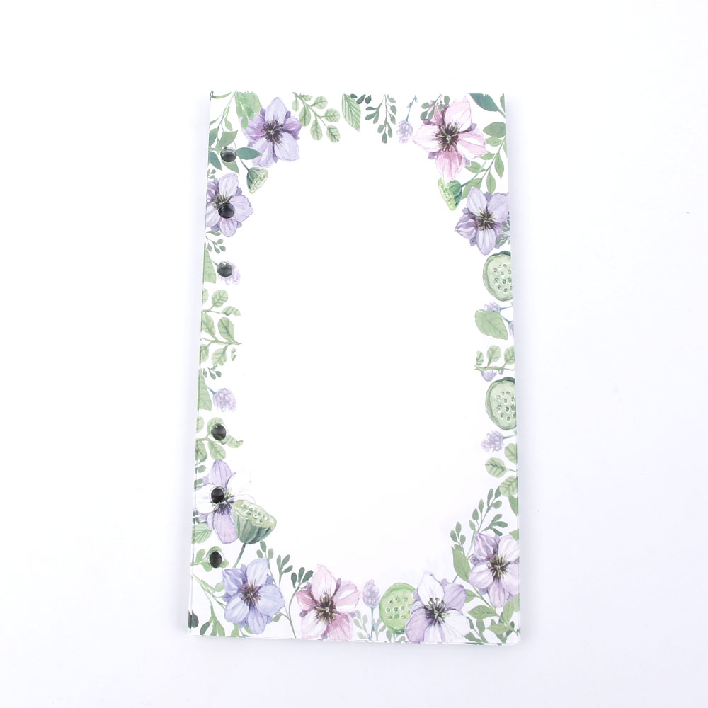 Loose Leaf Notebook Spiral Planner Refill Inner Paper A5 A6 Pages Diary Weekly Monthly Plan To do List