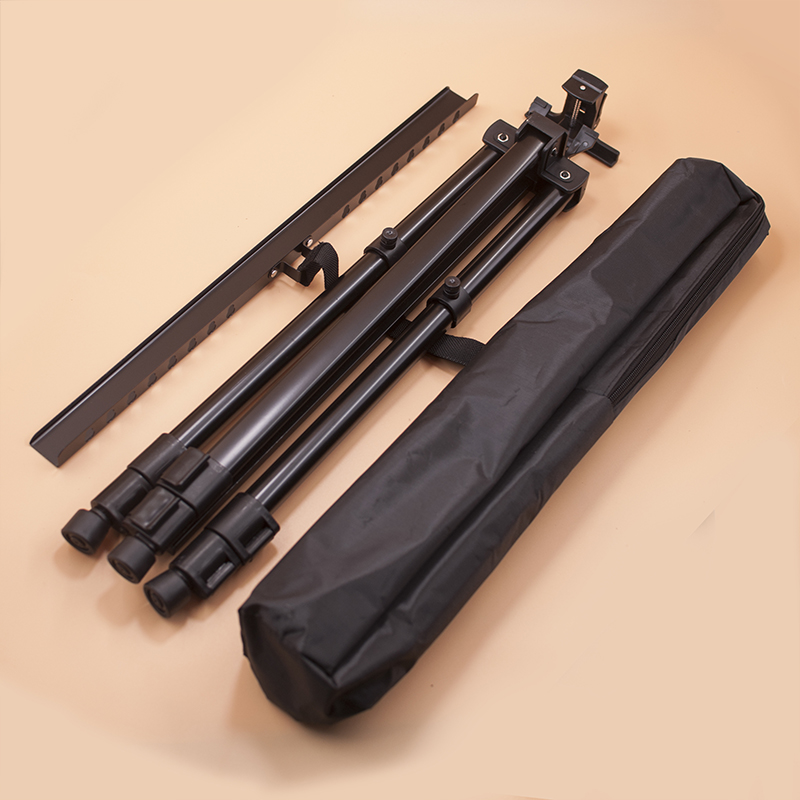 Portable Metal Easel Adjustable Sketch Travel Easel Thicken Triangle Aluminum Alloy Easel Sketch Drawing for Artist Art Supplies