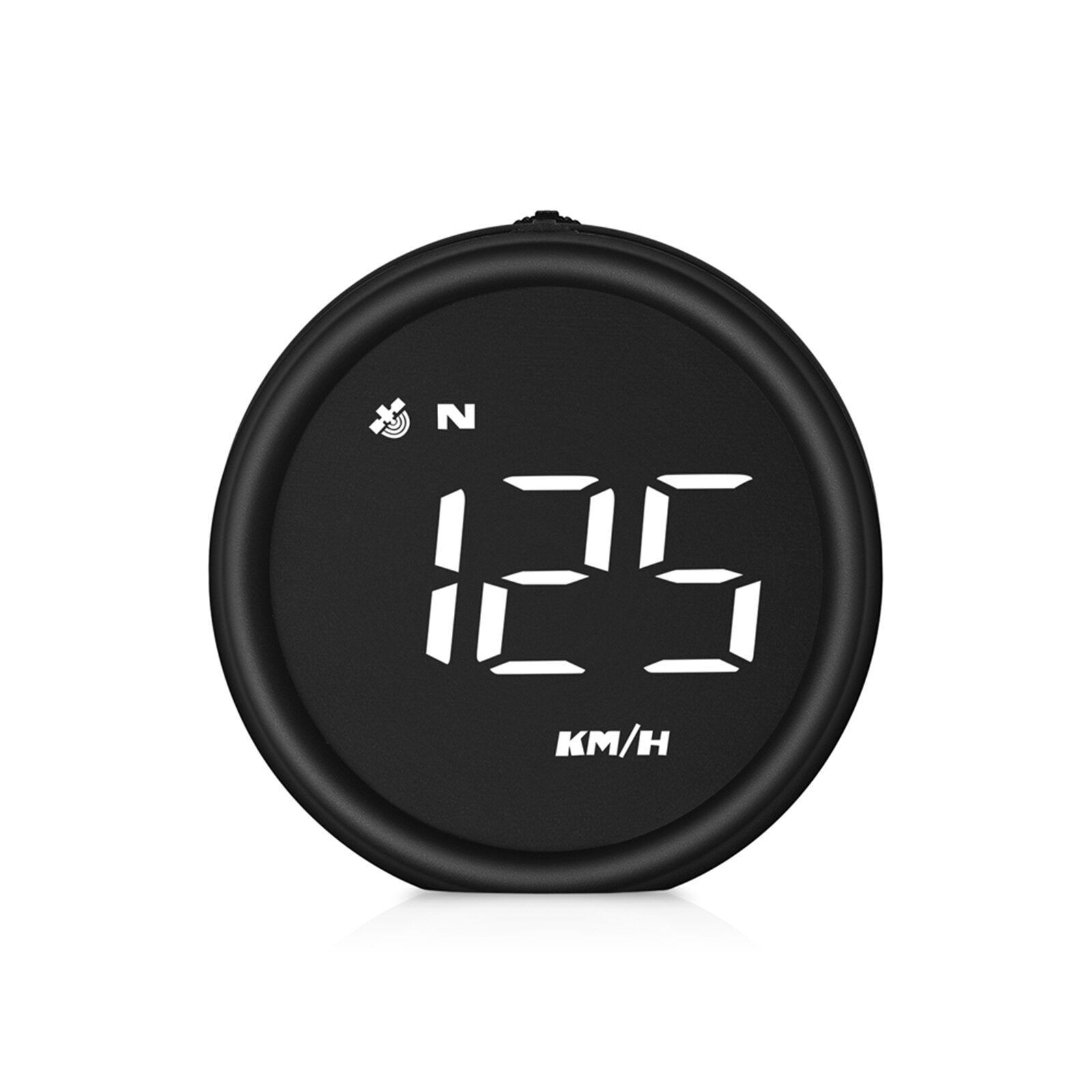GPS Tacho Intelligente Digitale Display Gauge Auto Motorrad Universal Mit Alarm Funktion Automatische Empfindlichkeit Modus: White