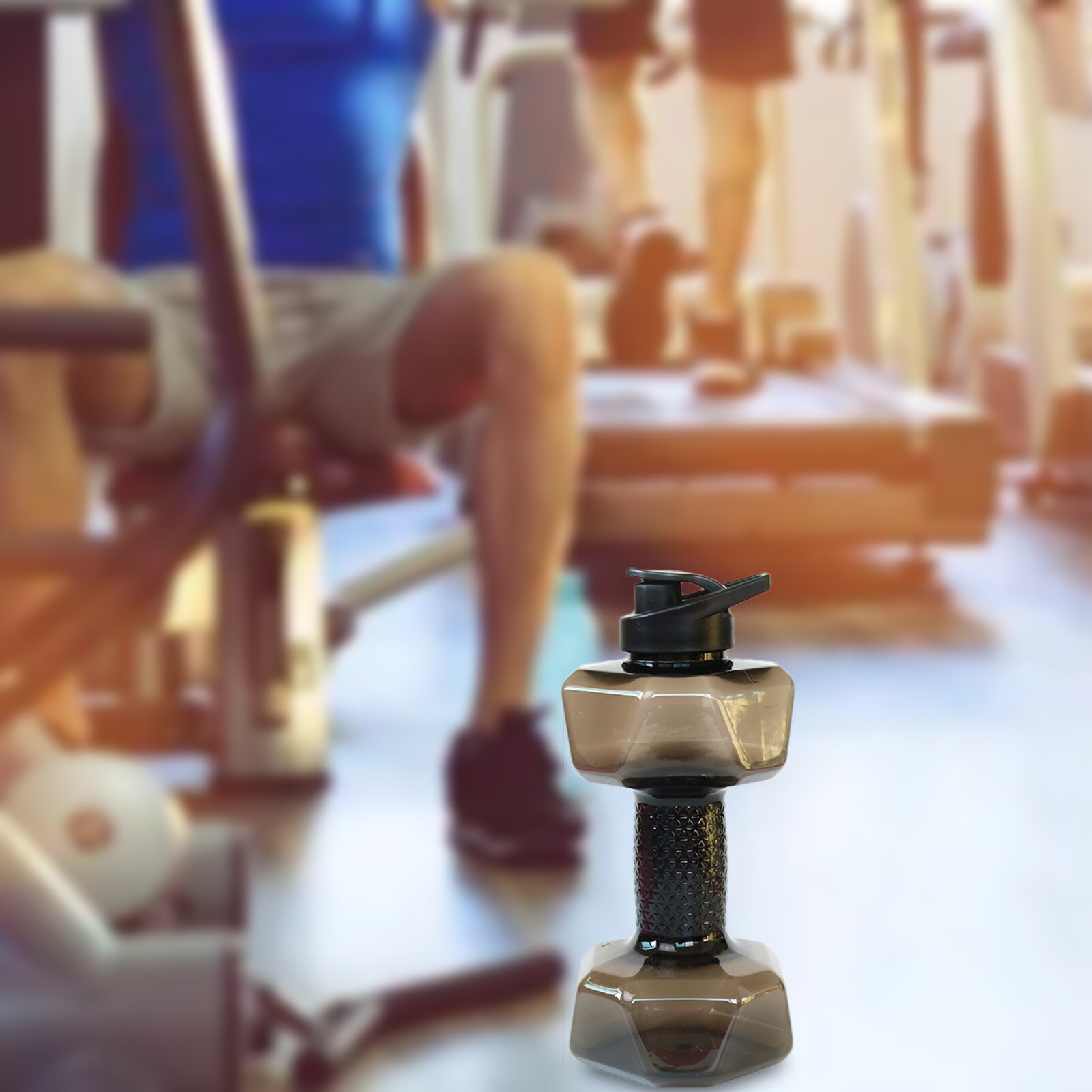 Fitness Halter Vormige Flessen Huisdier Milieuvriendelijke Fitness Water Jug Fitness Oefening Water Jug Perfecte Verjaardag Voor Gym Mannen