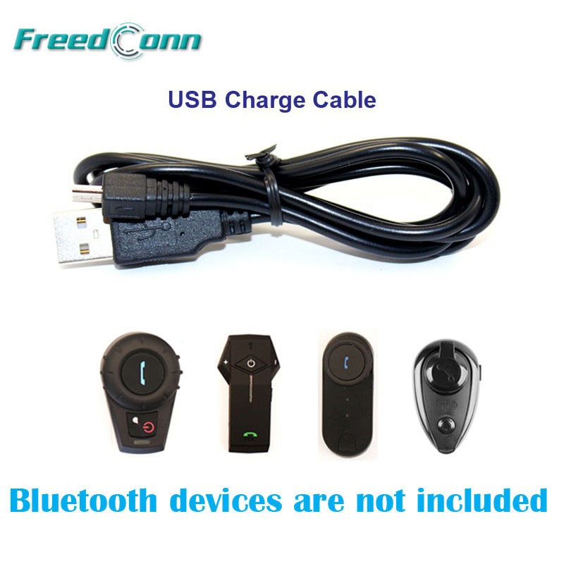 FreedConn T COM COLO Accessories USB Charge Cable Suit for FreedConn T COM COLO Motorcycle Bluetooth Intercom