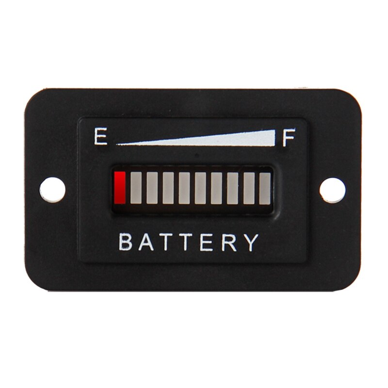 48V LED Battery Indicator Meter Gauge Tester LED Battery Status Charge Indicator Monitor Meter Gauge for Golf Cart