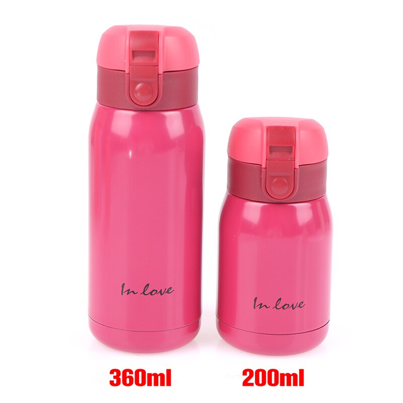 Mini termo de acero inoxidable, taza térmica de café, frasco de vacío, botella aislada, , 200ml/360ml: 200ML / RR
