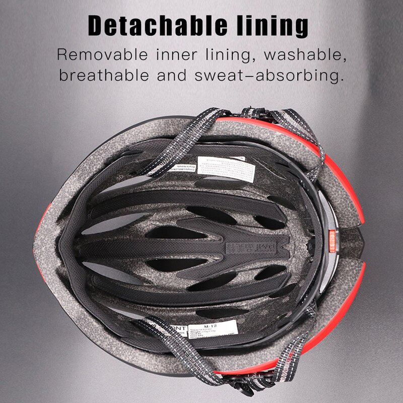 Santic PMT Cyclisme Casque De Sécurité Mat Noir Pour Hommes et Femmes Vélo Casque De Vélo De Route de Montagne monobloc Cyclisme Casque 6