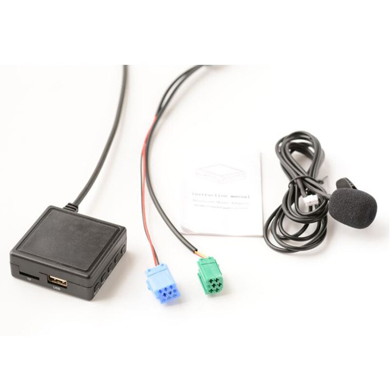 1 set Bluetooth Audio Adapter AUX Handsfree 55*55*20mm 12V