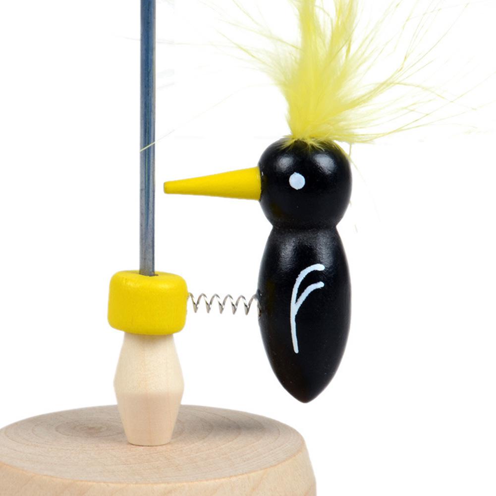 Juguete con forma de pájaro de madera para niños