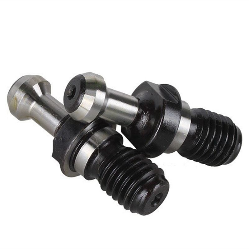 10 Uds. Perilla fija perilla CNC fresadora partes CNC Fijación de pernos y 1 Uds CNC fresadora mandril precisión