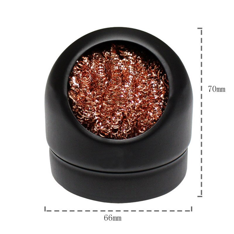 Welding Solder Iron Tip Cleaner Steel Wire Sponge Balls Solder Brass Tip Cleaner Steel Wire Sponge for Cleaning Solder Iron Tips: type a