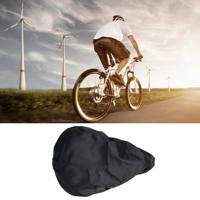 Housse de selle de vélo imperméable à la pluie, protection élastique, résistant à la poussière, UV, pour l'extérieur