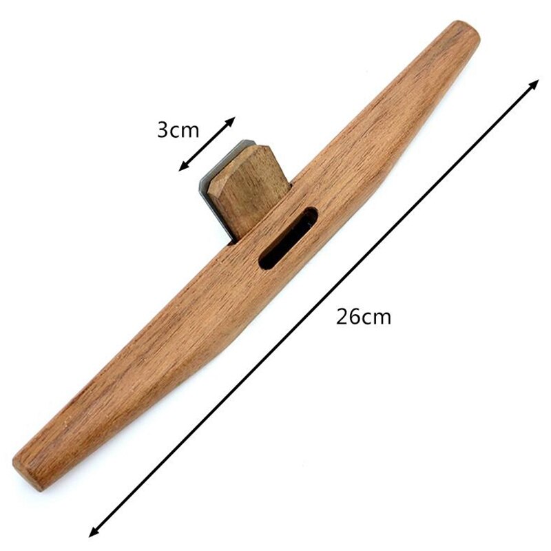 Houten Mini Schaafmachine Timmerman Model Maken 26 Cm Licht Hout Board Geslepen Schaafmachine Hand Tool massief hout