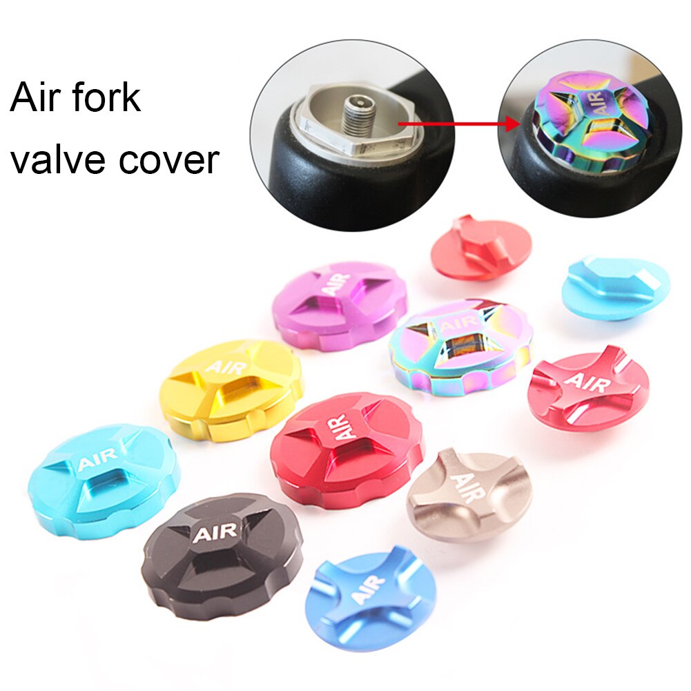 Bicycle Front Fork Gas Cover Mountain Bike Protector Shoulder Cap Aluminum Alloy Practical Bicycle PartsGadgets
