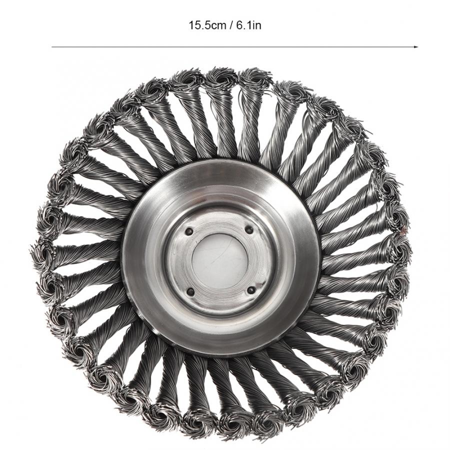 Iron Plate Steel Wire Trimmer Head Replacement Garden Lawn Mower Accessory