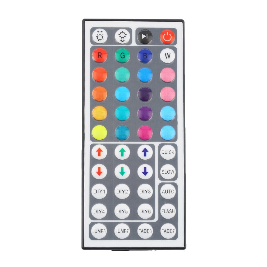 44 Key IR Remote Controller for 5050 3528 SMD RGB ... – Vicedeal