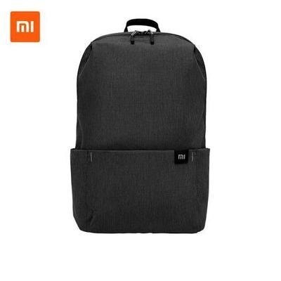 Original xiaomi 10l rygsæk taske farverig fritidssport brystsæk unisex til mænds kvinder rejsetasker til barn rygsæk: Sort