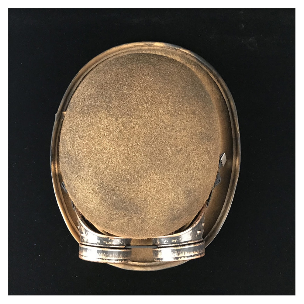 Women Men Steampunk Bowler Hat Handmade Steampnk Gear Glasses Cosplay Gold Billycock Groom Hats