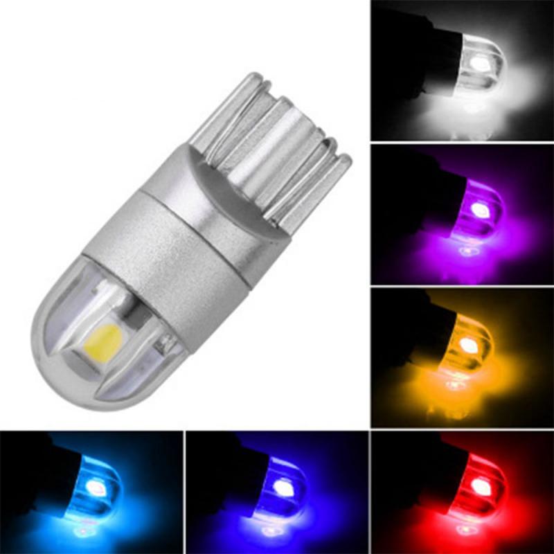 1Pc T10 Led Lampen Wit 168 501 W5W Led Lamp T10 Wedge 3030 2SMD Interieur Verlichting 12V 6000K Parking Lamp Lampen