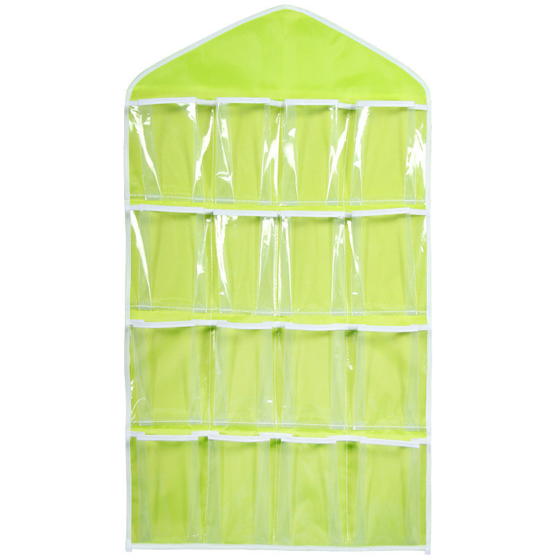 Verkoop Opbergdoos 16 Zakken Clear Home Opknoping Gereedschapstas Sokken Beha Ondergoed Rek Hanger Organizer #15: c