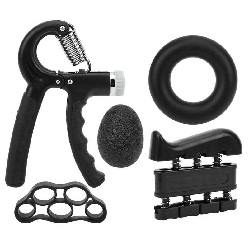 Finger Exerciser /Set Hand Grip Strengthener Set Finger Exerciser Stretcher Exercise Ball Equipment Finger Stretcher
