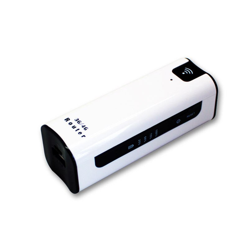 Trådløs 3g mobil wifi-router 2200 mah powerbank mobilt bredbåndsmodem bærbart netværkskort hotspot wifi-modemunderstøttelse sim c