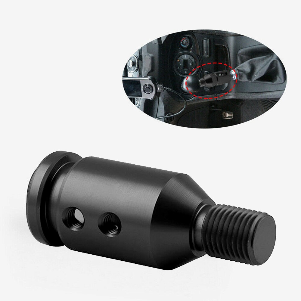 Universal Aluminum Shift Knob Adapter for Non Threaded Shifters Automotive Gear Shifter Thread Converter Gear Lever Adapter