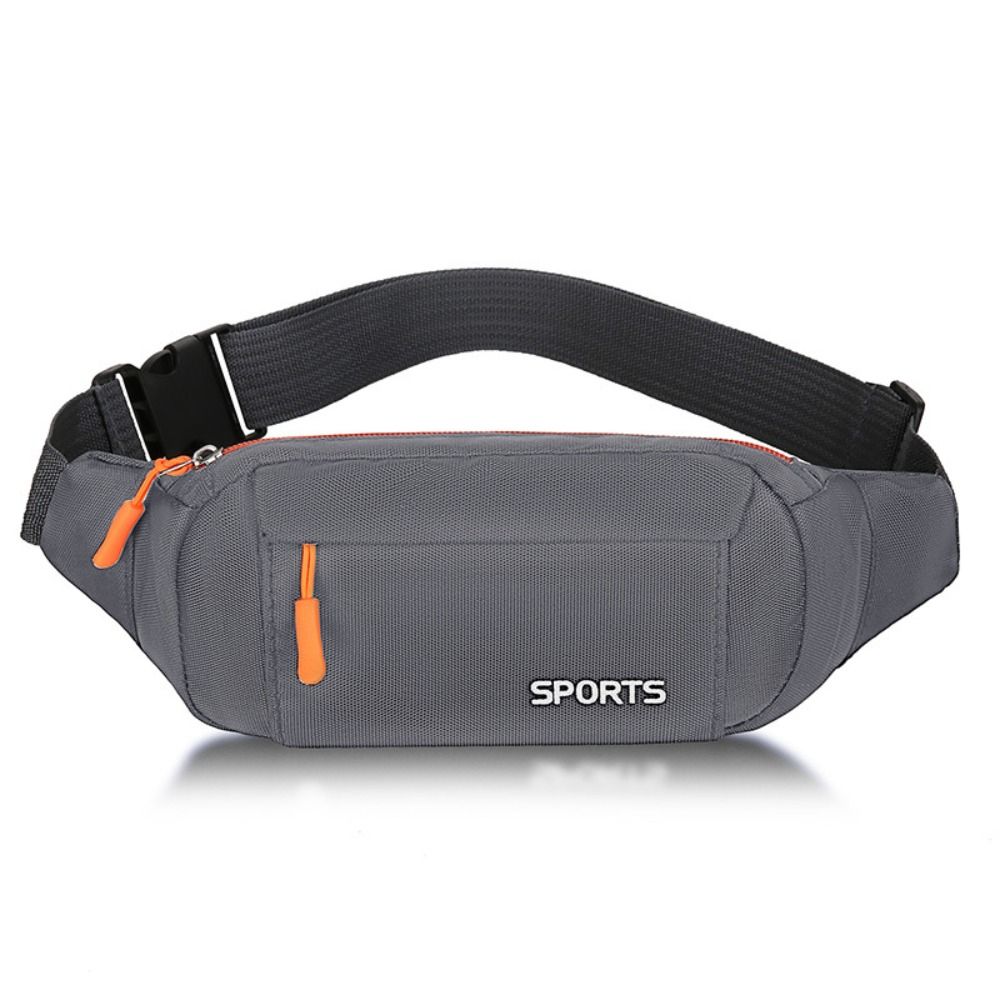Women Waist Pack Sports Running Waist Bag for Men Mobile Phone Holder Belt Bag Gym Fitness Travel Pouch Chest Bags Waterproof: black