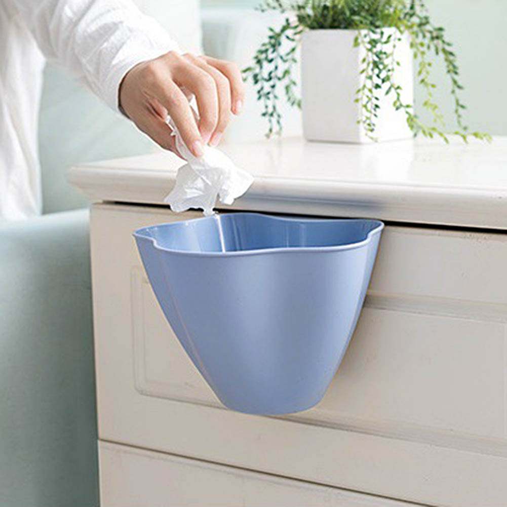 Kitchen Cabinet Door Hanging Trash Garbage Bin Can Rubbish Container Storage Boxes Cupboard Hanging Cans Garbage Organizer