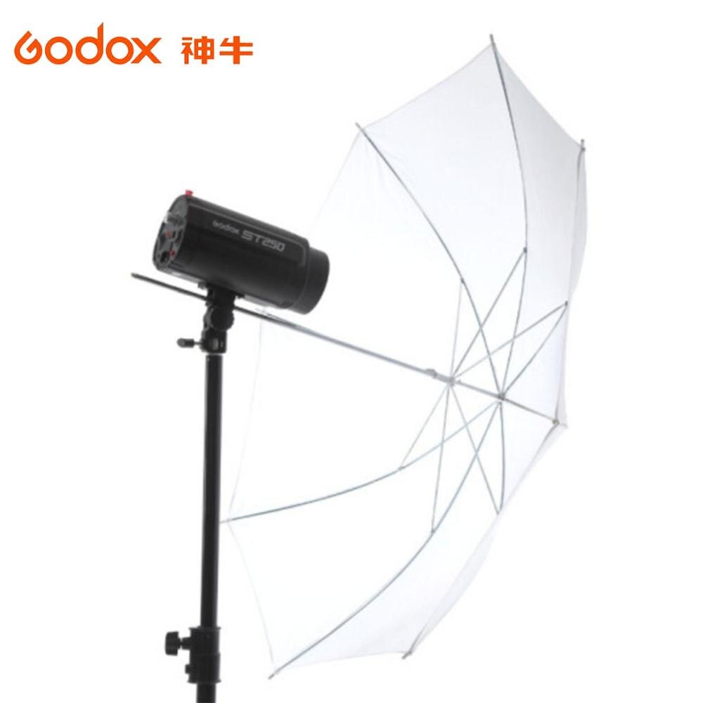 Godox 84Cm 33 &quot;Fotografie Photo Pro Studio Soft Doorschijnend Wit Diffuser Paraplu Voor Studio Flash Lamp Verlichting