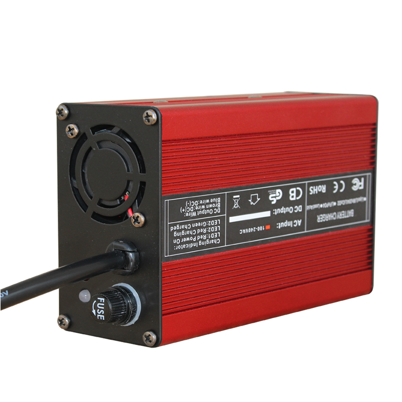 Batterie au plomb 24V 8a Usd pour 27.6V plomb acide AGM GEL VRLA OPZV chargeur de Scooter de mobilité chargeur de fauteuil roulant électrique