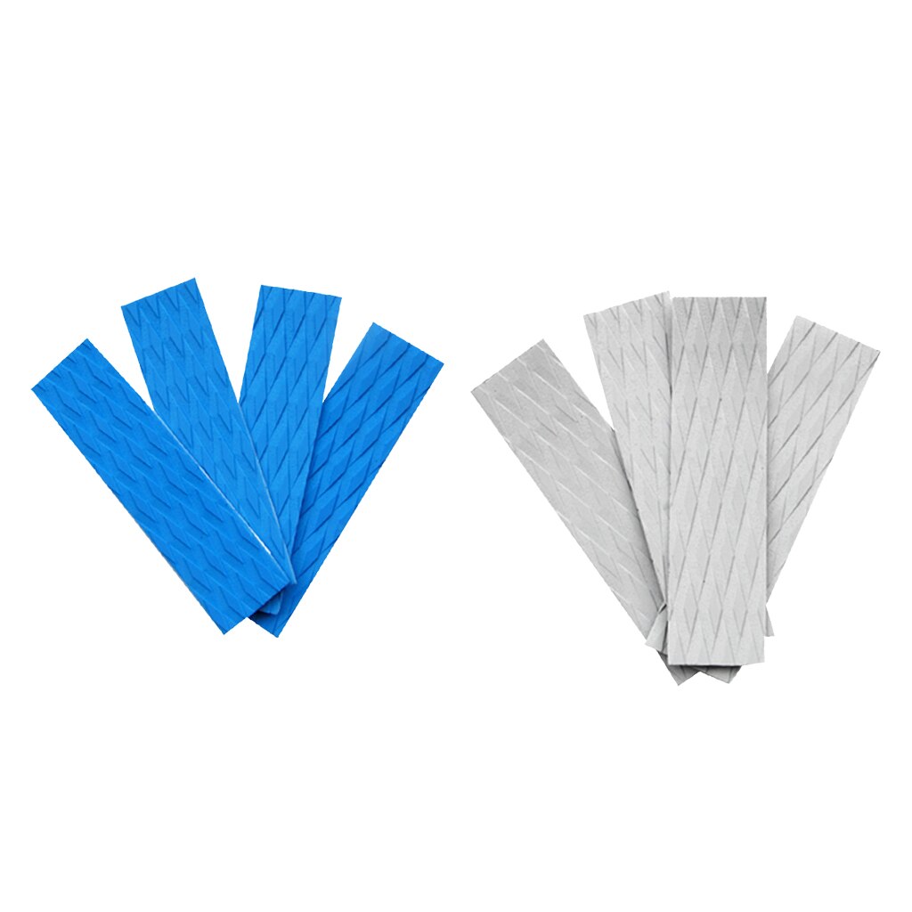 4x diamantspor surfebrett skimboard trekkplate hale pads surf bar dekk grep skimboard trekkplate tilbehør