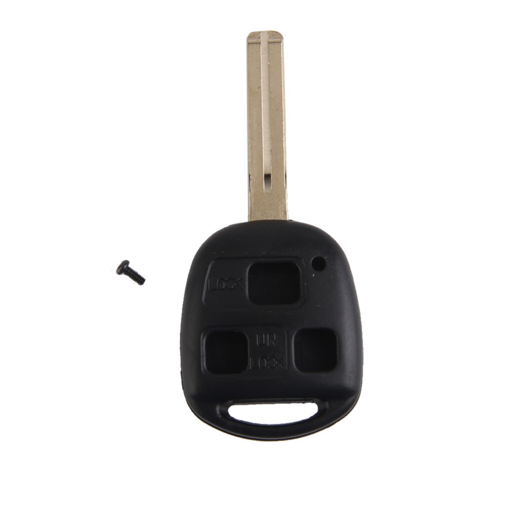 Remote Key Keyless FOB Replacement Case 3 Button Blade For Lexus