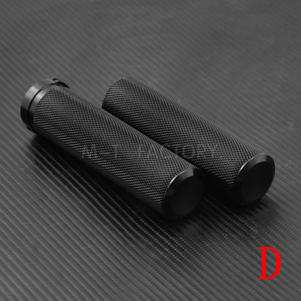 Motorfiets 1''25mm Handvatten Cnc Handle Bar Grips Voor Harley Sportster Touring Dyna Softail Cruiser Bobber Chopper Custom: Grips D