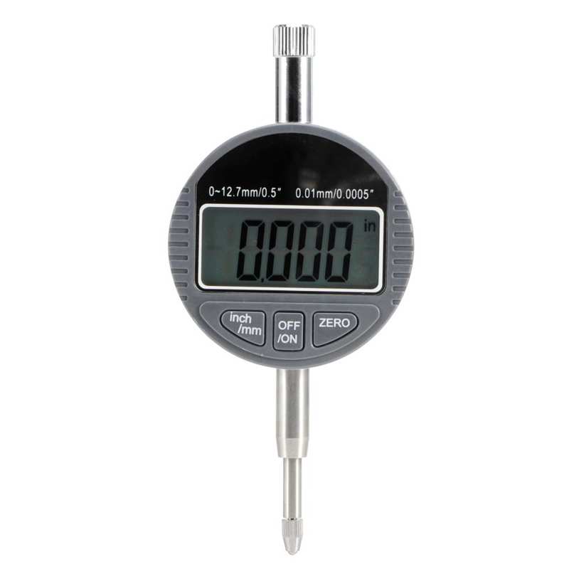 0-12.7mm Meetklok Digital Probe Dial Indicator Test Gauge Electronic Depth Measurement Probe LCD Display Industry Manual Tools