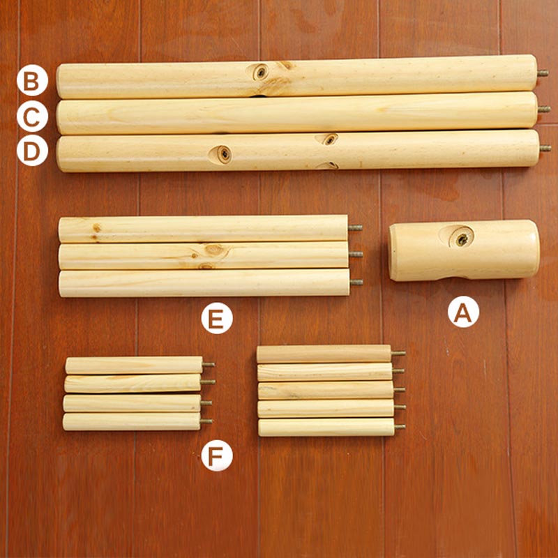 Premium Bamboe Kapstok Vrijstaand Met 9 Haken Hout Boom Kapstok Stand Voor Jassen Hoeden Sjaals Kleding Handtassen