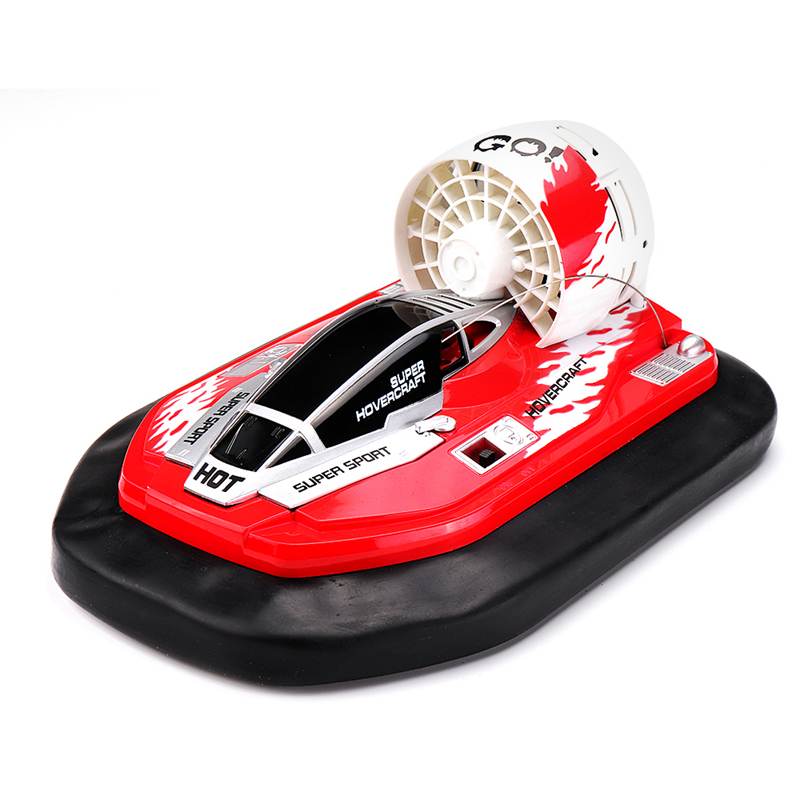HHY7805296 Radio Control Mini 7 KM/H 40HZ cepillo Motor RC Hovercraft RC barco vehículos modelos para niños juguetes