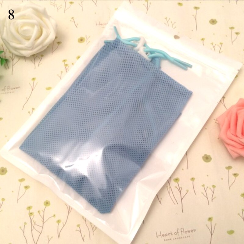 Cat Shower Mesh Bag Grooming Adjustable Multifunctional Solid Color Polyester Cat Scratch Prevention Fixed Washing Bag: 8