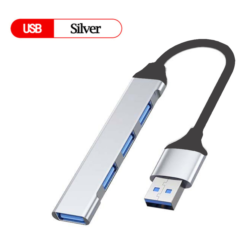 USB C HUB 3.0 typ C 3.1 3/4 Port Multi Splitter Adapter OTG USB dla Macbook Pro 13 15 Air Mi Pro HUAWEI PC akcesoria: GINGER