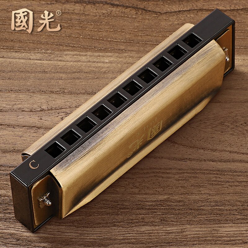 Zestaw harmonijka dla dzieci 10 otworów blues mistrz unikalna melodia harmonijka Diy harmoniczne instrumenty Acordeon instrumenty ludowe BD50HH