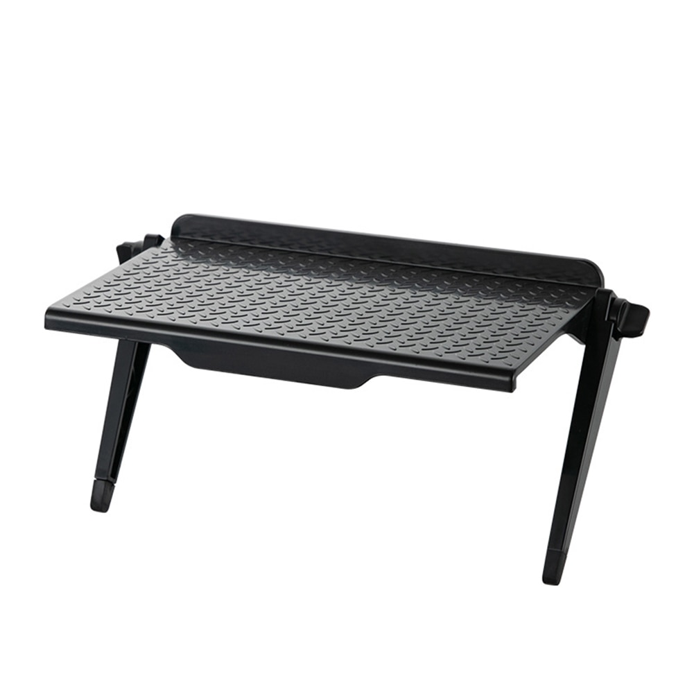Computer Monitor Rack Foldable Shelf TV Box Router Shelf Set-top Box Bracket Holder Mini PC DVD Player Stand Rack GDeals
