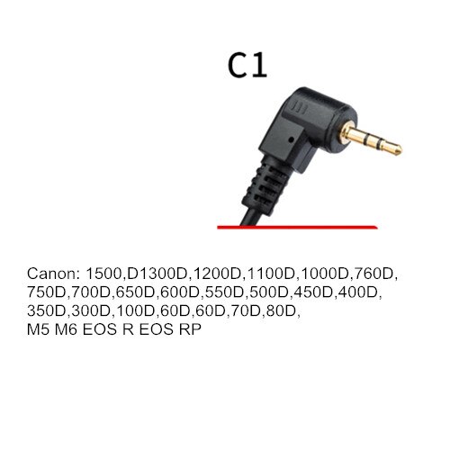 Viltrox JY-710 Camera Wireless Timer Remote Shutter Release Control for Canon 5DIII 6D2 Nikon D810 Panasonic GH5 G10 Sony A9 A7M: JY-710-C1