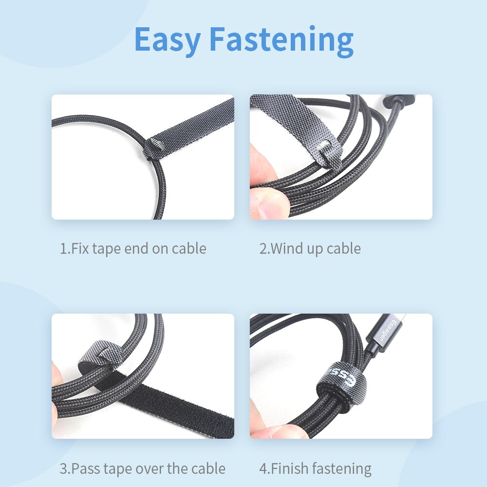 Essager Kabel Organisator Kabel Winder Clip Oortelefoon Muis Charger Cord Protector Usb Kabel Clip Beheer Houder Voor Iphone