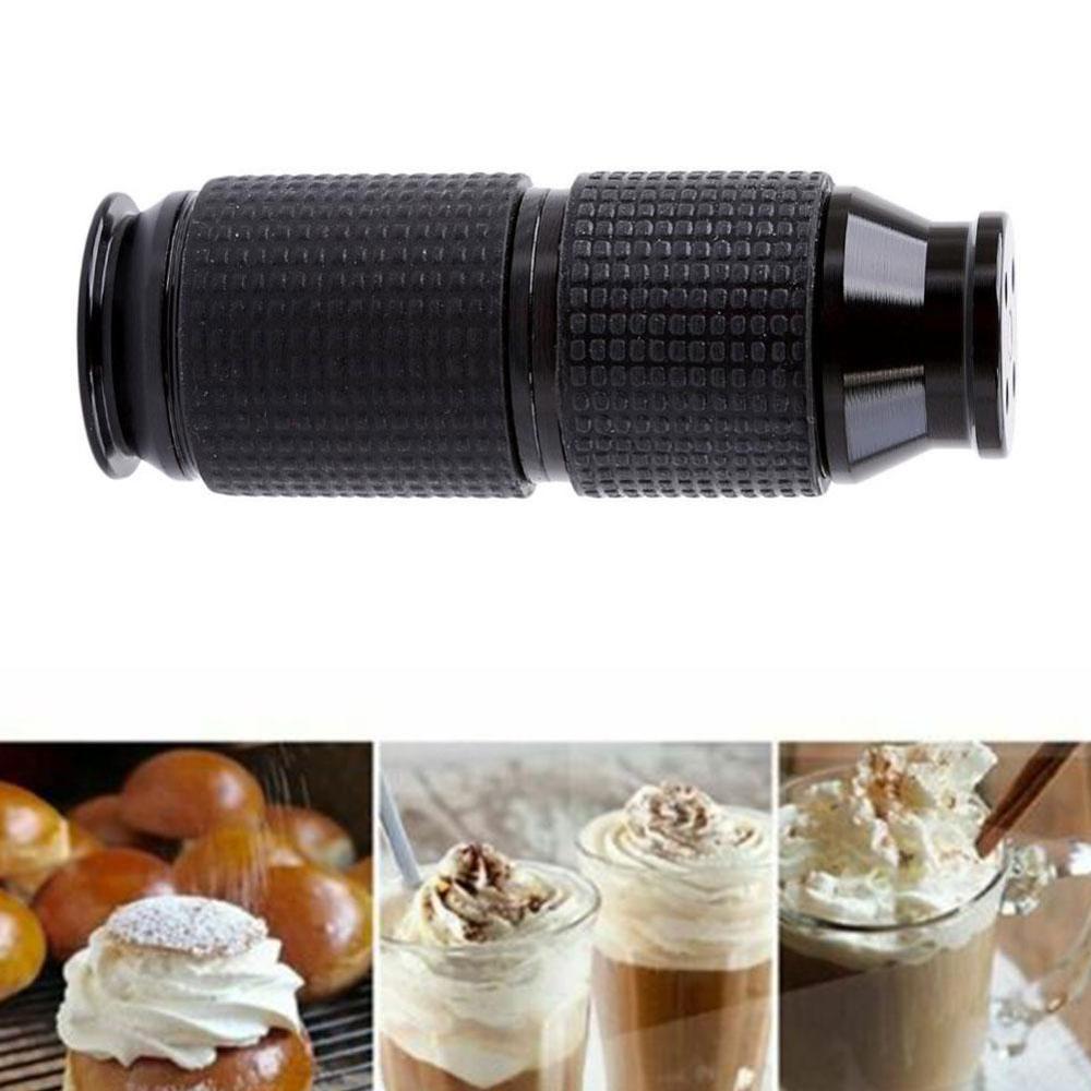 Whipped cream cracker dispenser Portable Mini Rubber Gas Cream Canister Whipping Safe Grip Dispenser A1W0