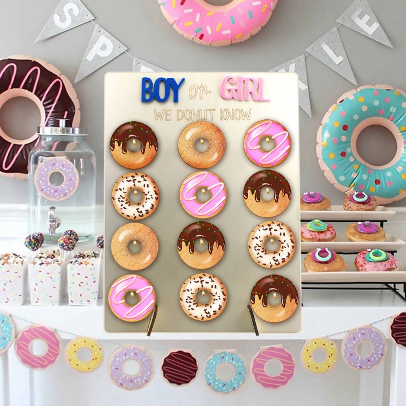 Trä bröd efterrätt vägg display stativ godis söt vagn dekoration födelsedag baby shower bröllopsfest leveranser