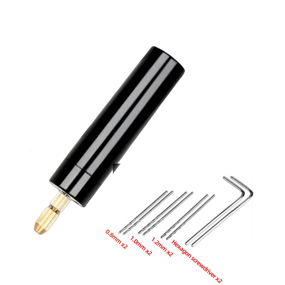 Handheld Mini furadeira elétrica, DIY USB broca elétrica ferramentas, resina epóxi, fazer jóias, artesanato em madeira, gravura Pen Tool: Vermelho