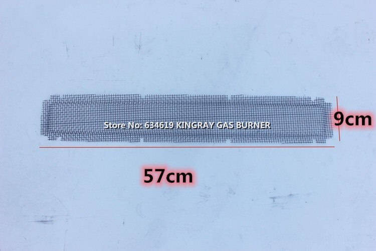 Malla de combustión para quemador de Gas, hierro, cromo, aluminio, resistente al calor, pantalla de malla, quemador, superficie duradera, red de protección