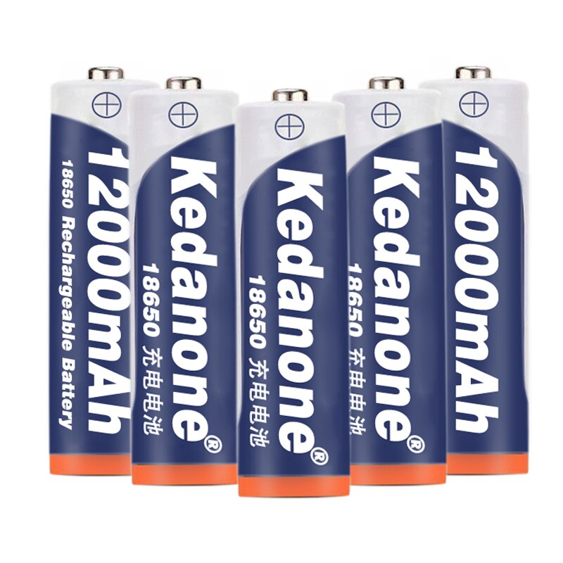 18650 Batterij Oplaadbare Batterij 3.7V 18650 12000 Mah Capaciteit Li-Ion Oplaadbare Batterij Voor Zaklamp Zaklamp Batterij