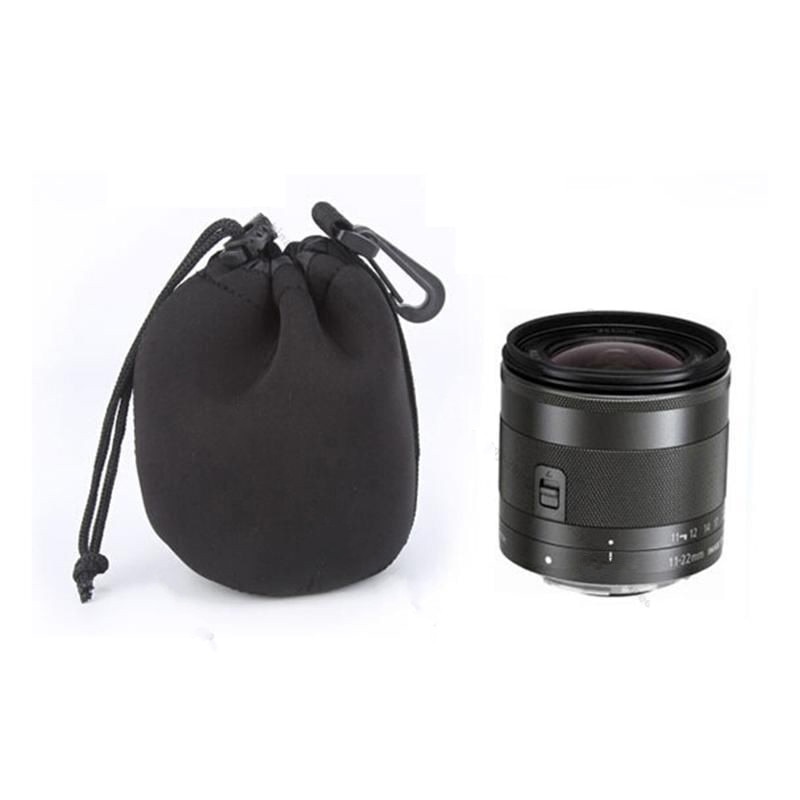 Neopreen Waterdichte Soft Camera Lens Pouch Case-Maat: (S) 80mm x 90mm