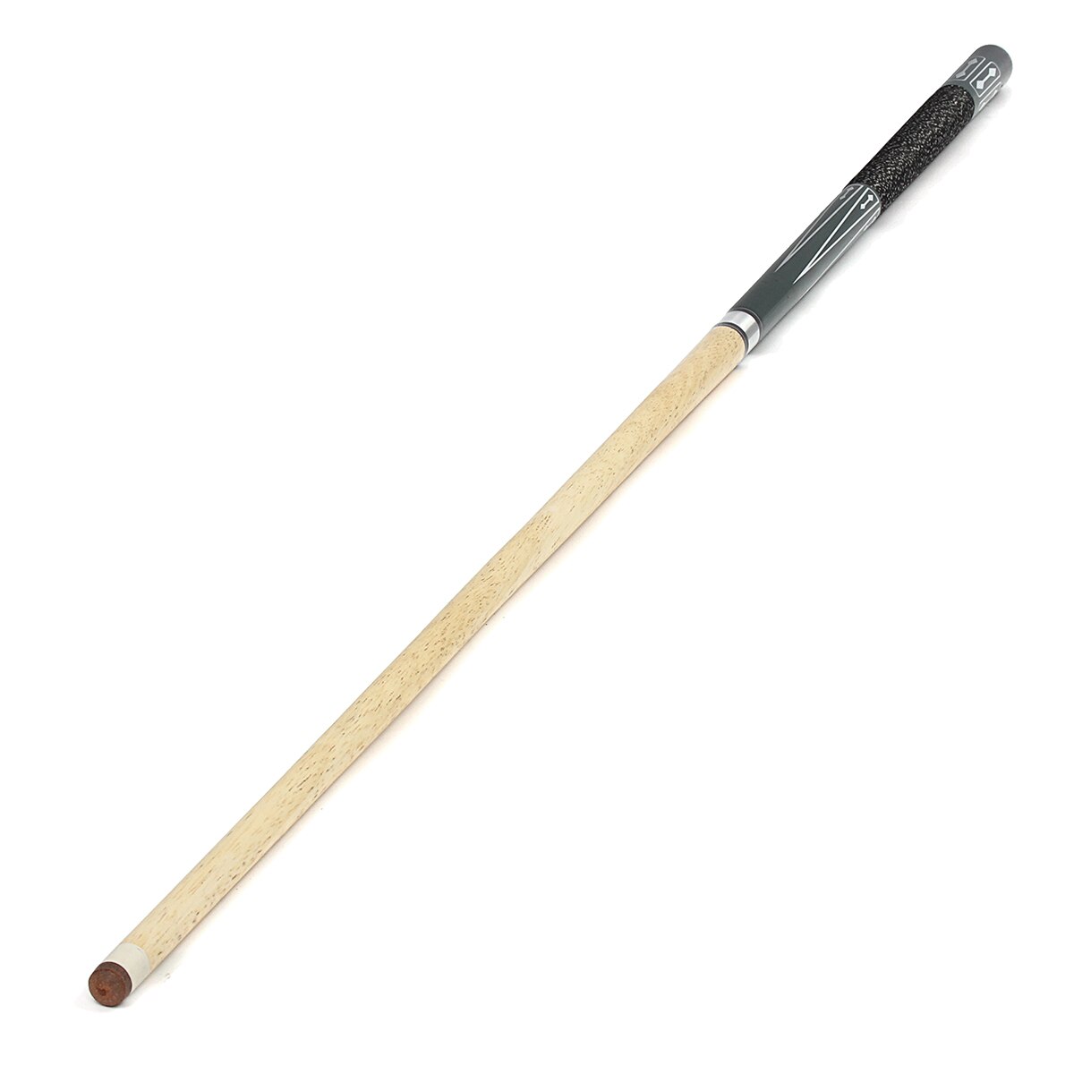 Stecca da biliardo da 145cm stecca da biliardo divisa da 1/2 stecca da biliardo in legno stecca da biliardo bastone da biliardo da 13mm esercizio di strumenti divertenti