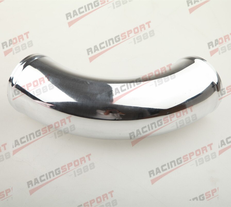 3" Inch OD 90 Degree Aluminum Turbo Intercooler Pipe Piping Tube Tubing L=300mm