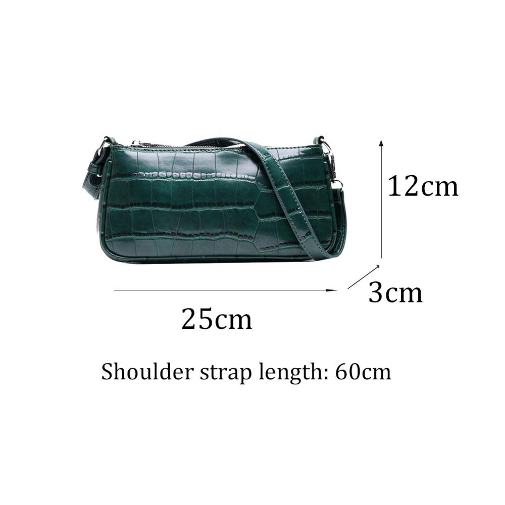 retro Handtasche Krokodil aufbringen Leder Schulter Taschen Für Frauen Kette Luxus Hand Tasche Weibliche Reise Totes